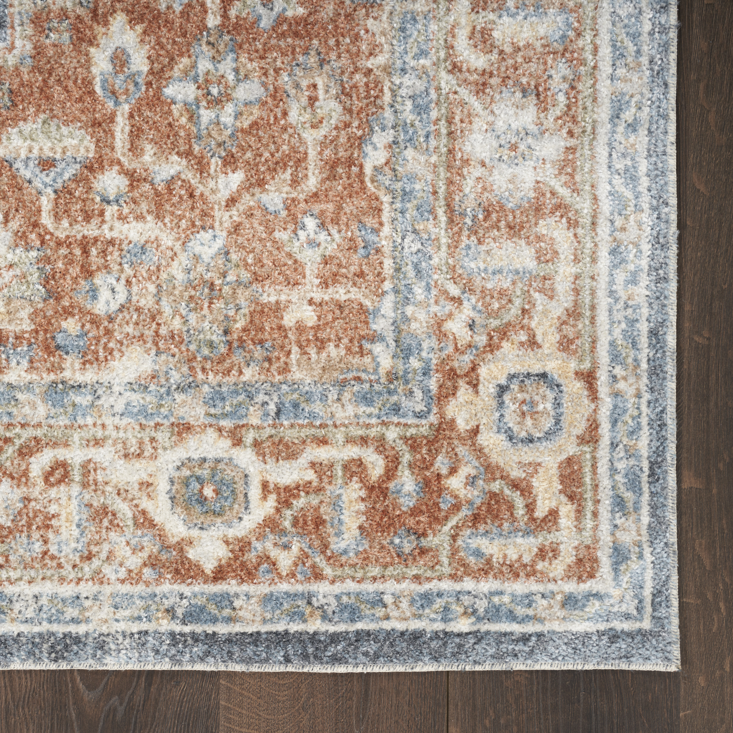 79.00" x 108.00" x .25" Astra Machine Washable Turkey N1654