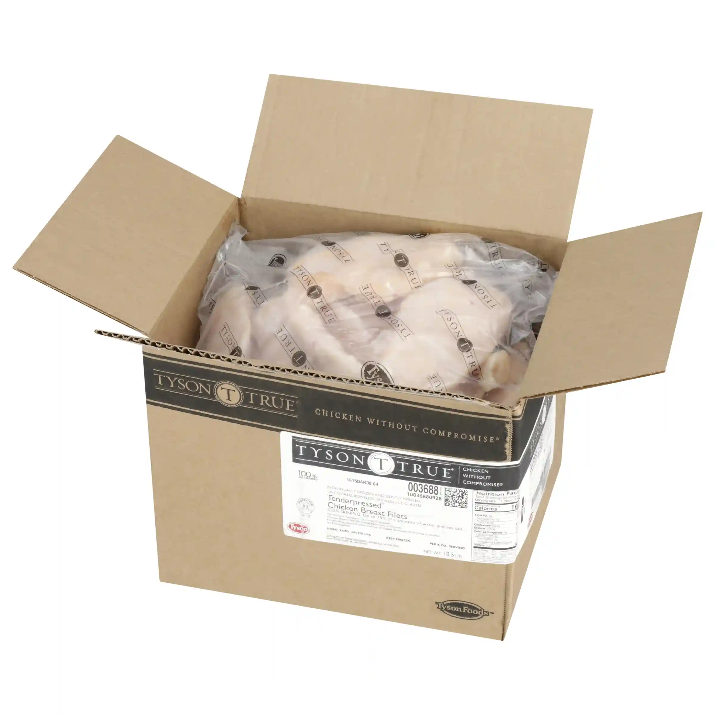 Tyson True® Tenderpressed® IF Unbreaded Boneless Skinless Chicken Breast Filets, 6 oz._image_4