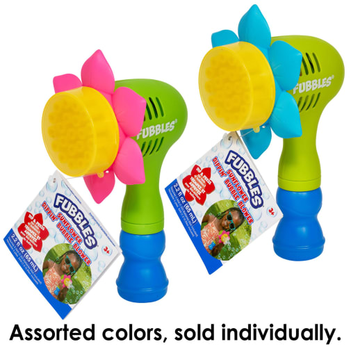 Fubbles Sunflower Dippin Bubble Blower