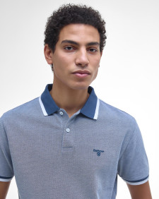 Barnard Short-Sleeved Polo Shirt Dark Denim