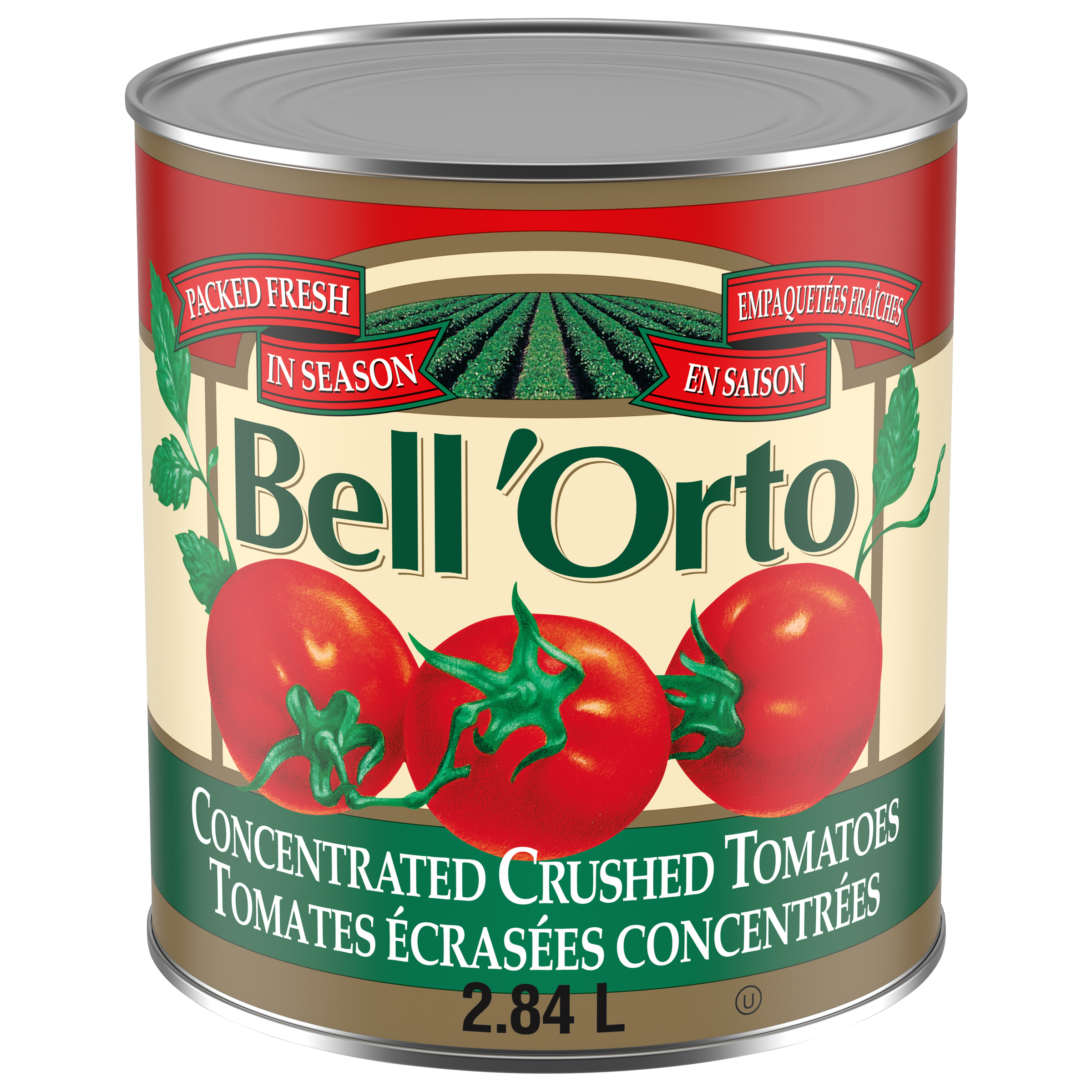BELL’ORTO concentré de tomates broyées – 6 x 2,84 L