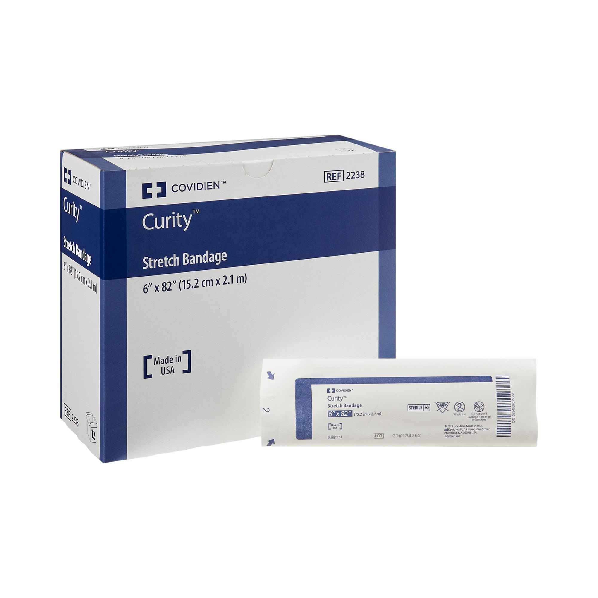 Curity™ Sterile Conforming Bandage, 6 x 82 Inch, One-Ply