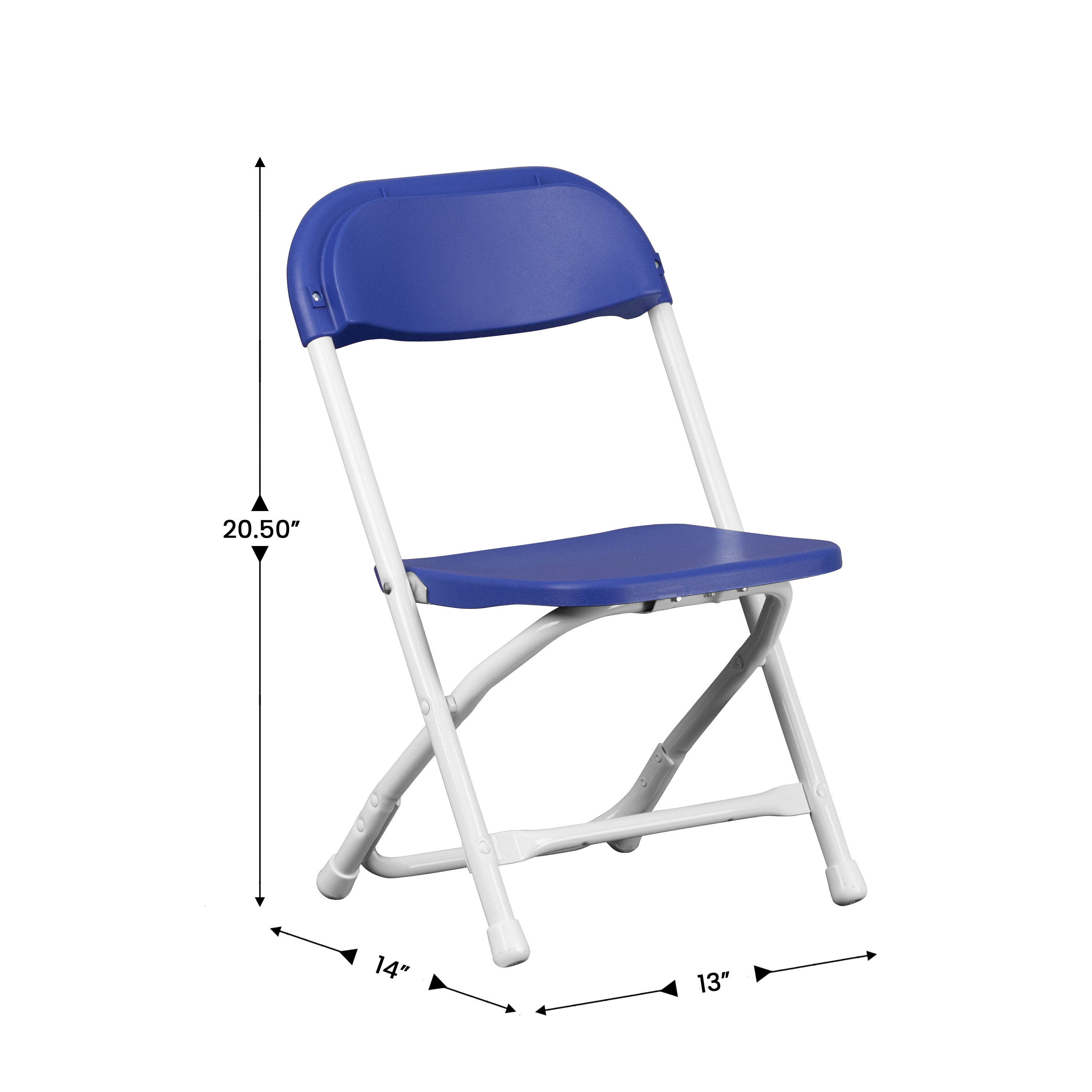 Pack de 2 sillas plegables de plástico blanco para niños - Imagen 57 de 63