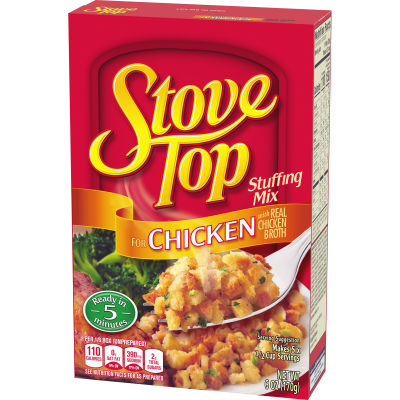 Stove Top Stuffing Mix for Chicken, 6 oz Box