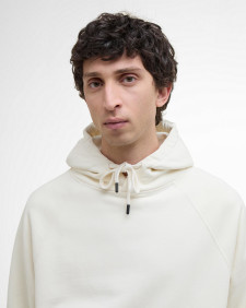 Barbour x NOAH Hoodie Whisper White