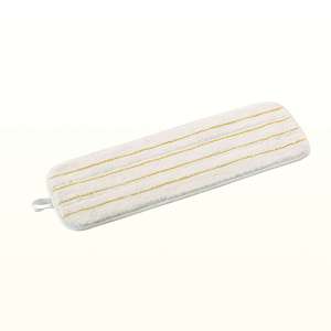 3M, Easy Shine Microfiber Hook & Loop Finish Mop, 18"W, White