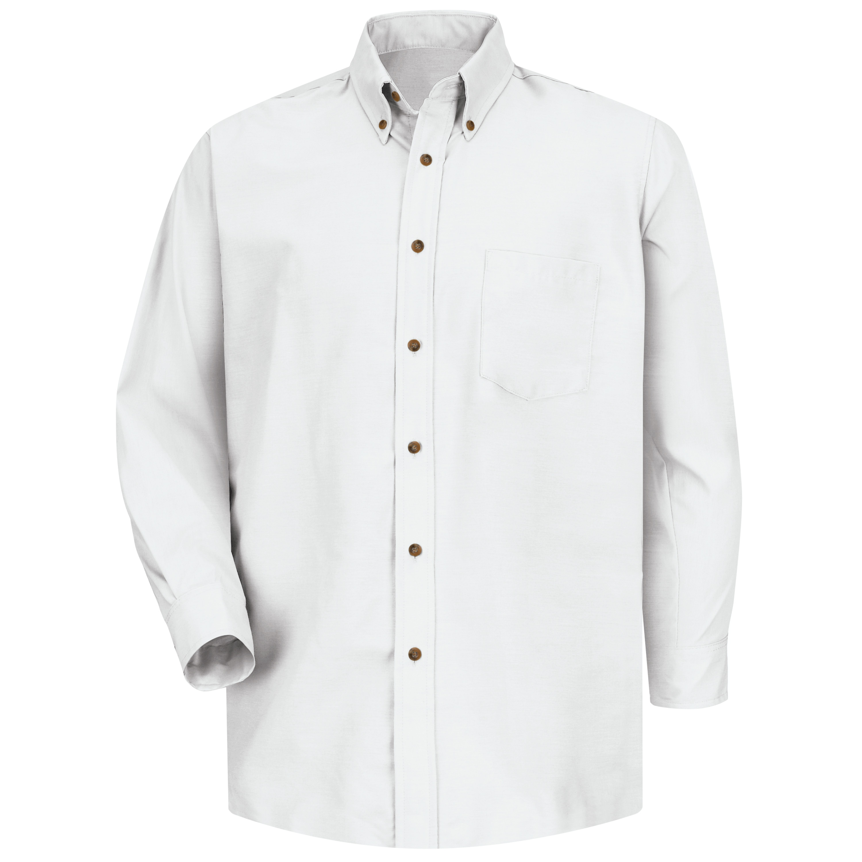 Camisa de vestir de popelina de manga larga Red Kap para hombre - Imagen 26 de 28