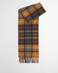 Brack Patchwork Tartan Wool Scarf 