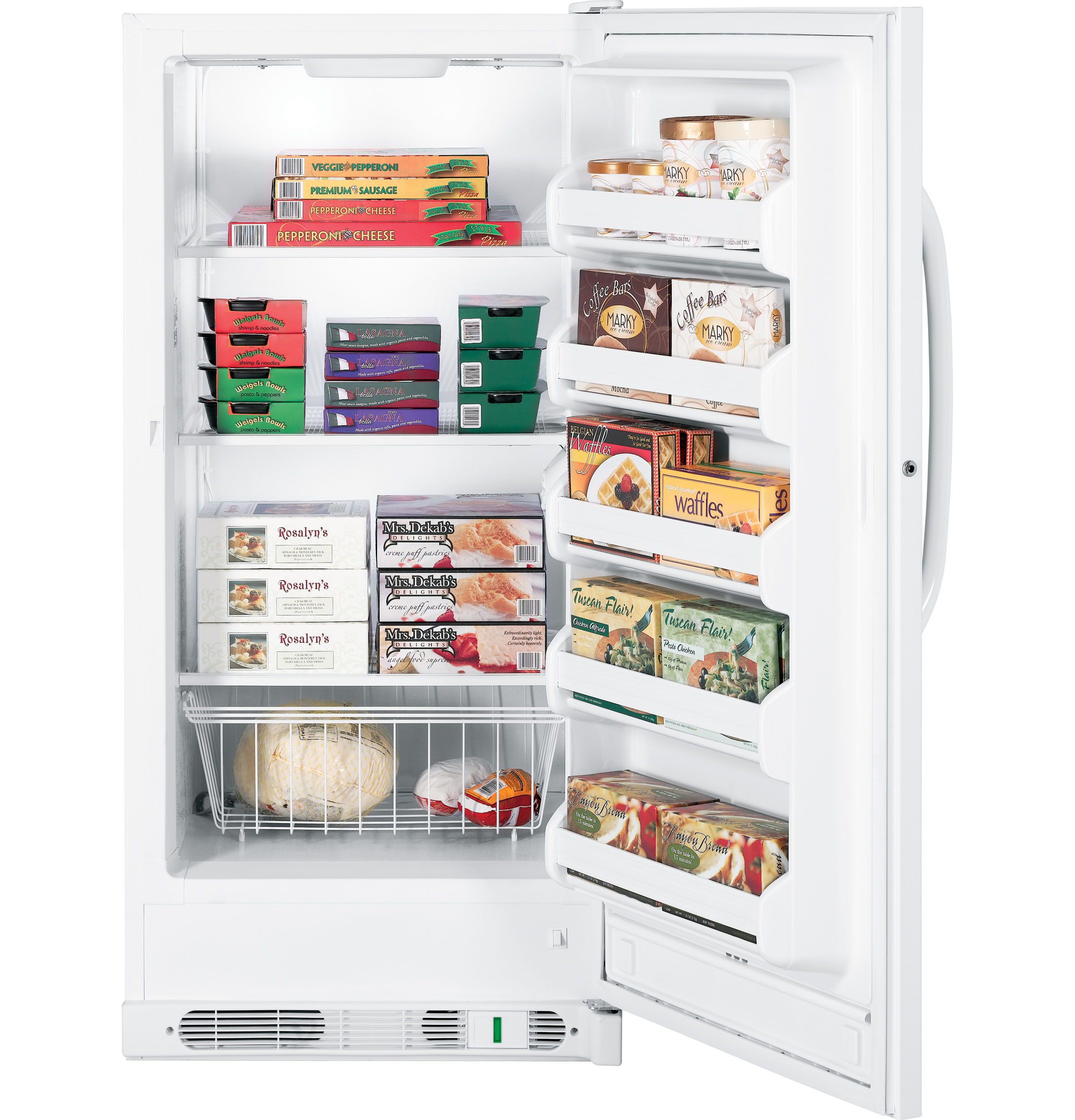 GE® 14.1 Cu. Ft. Manual Defrost Upright Freezer