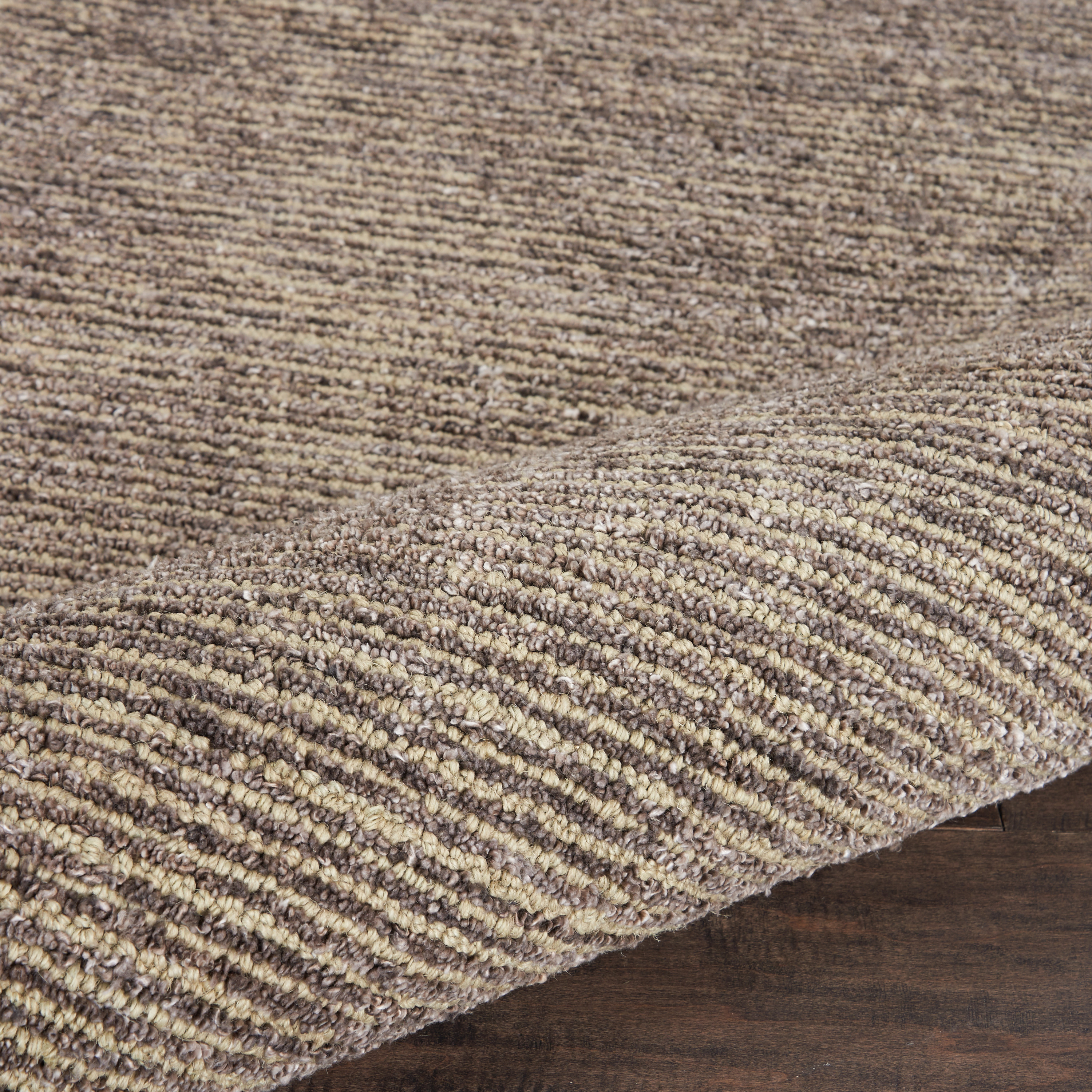 Nourison Weston 5'3" x 7'5" Charcoal Modern Indoor Rug