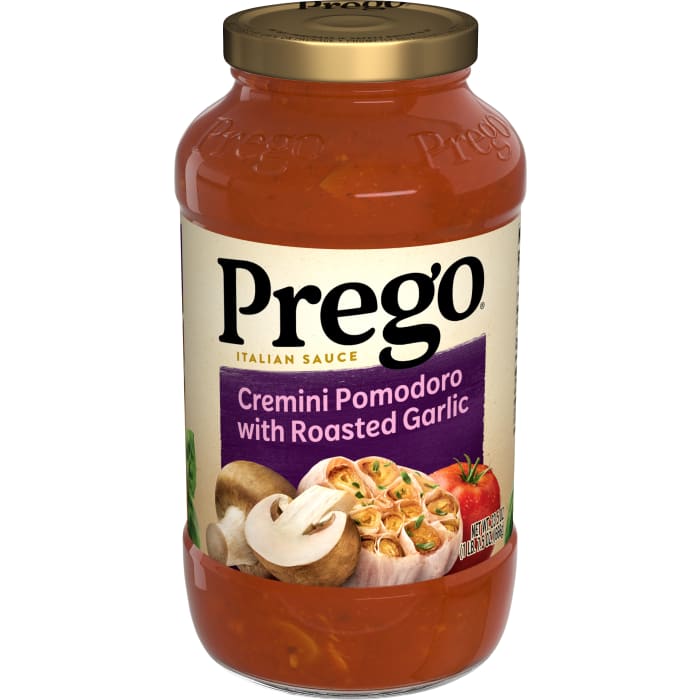 Cremini Pomodoro with Roasted Garlic Sauce
