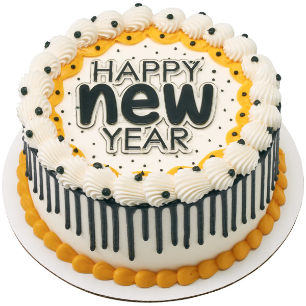 Happy New Year Metallic Layon