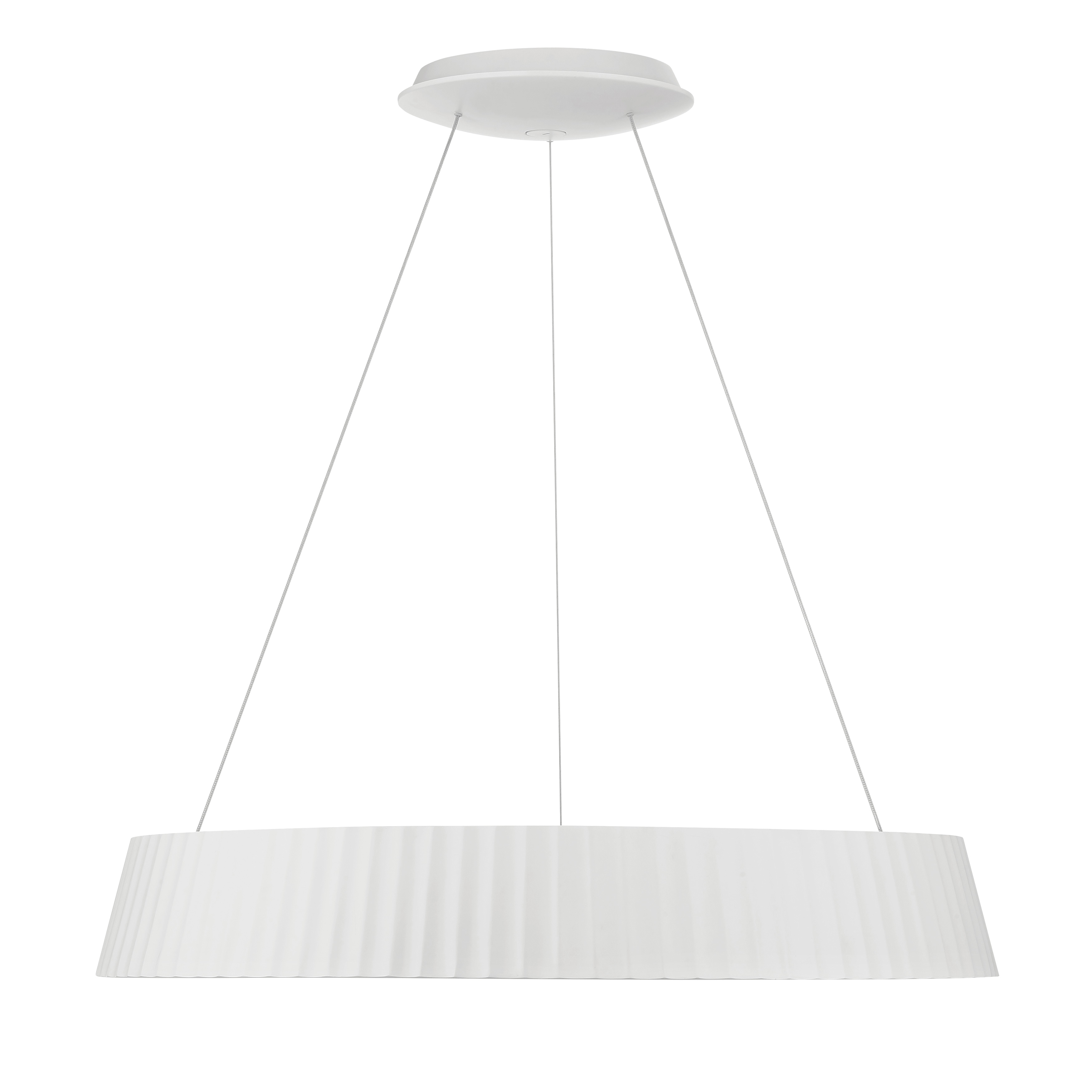 The Star Gate pendant delivers bright, high-CRI illumination in a clean modern profile. At 33.5 inches wide with integrated LED technology, it provides excellent task and ambient lighting for contemporary spaces. - alternate view