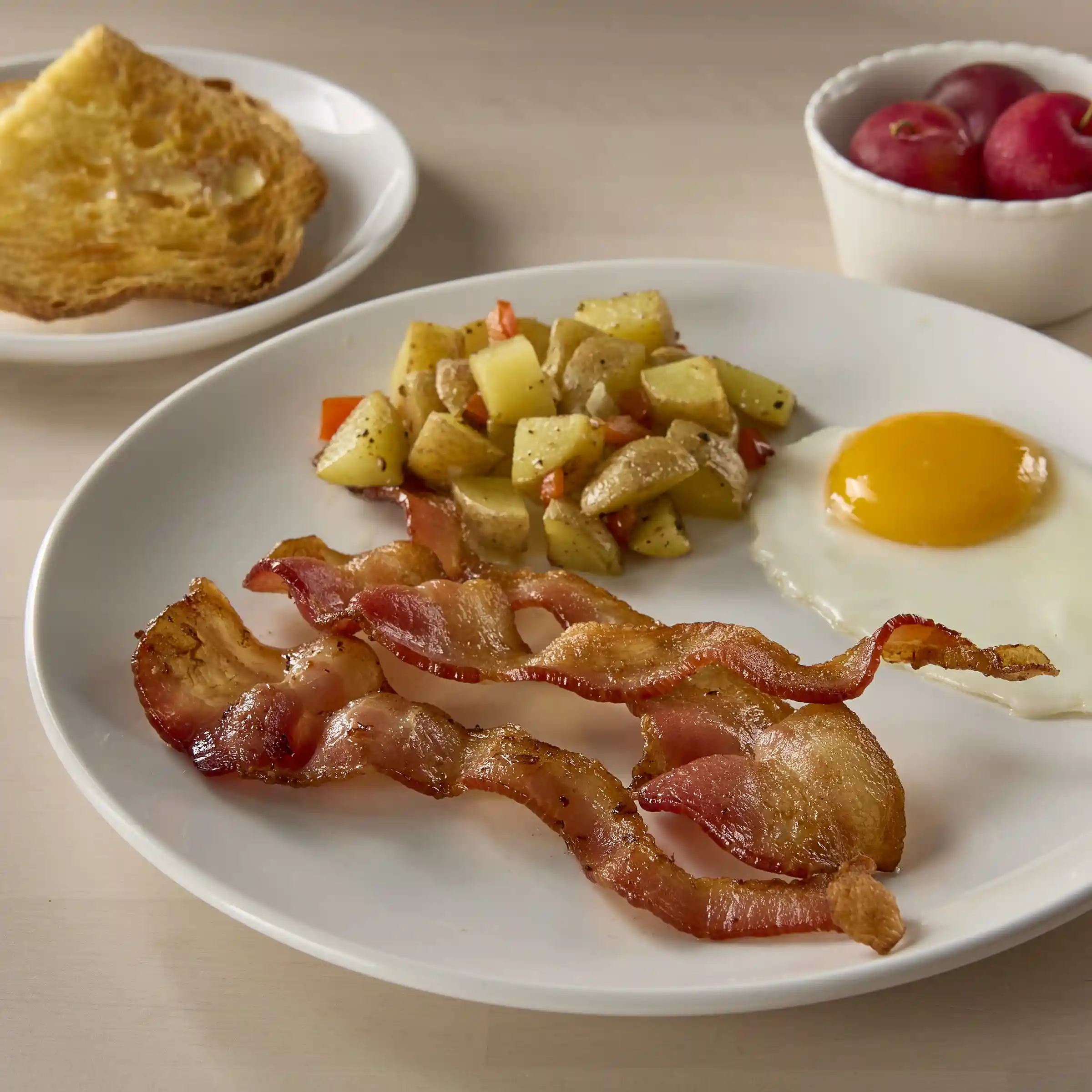Wright® Brand Naturally Hickory Smoked Thick Sliced Bulk Bacon 10/14_image_1