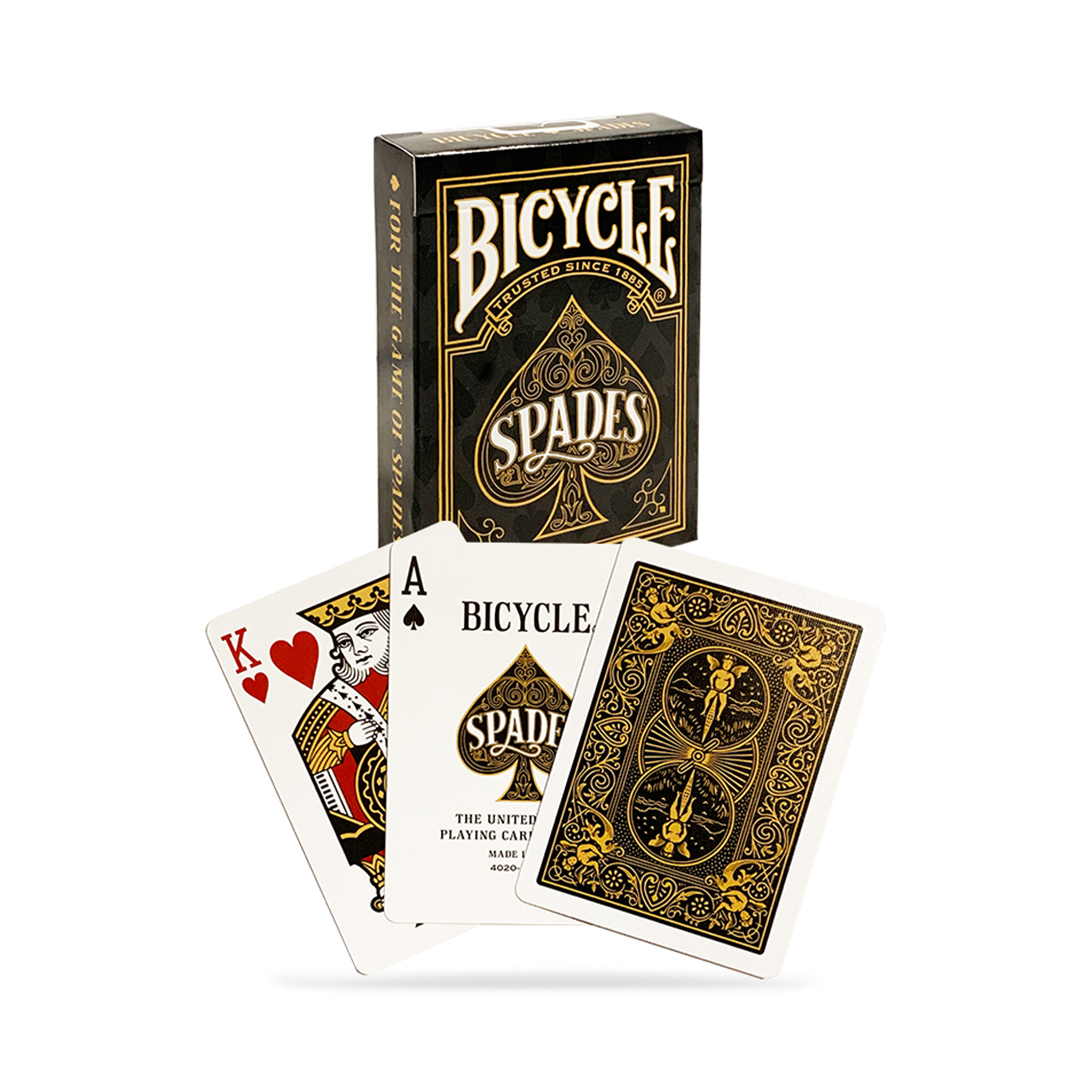 Bicycle® You&#8216;re The Real Deal Spades Game Gift Set-Gemline