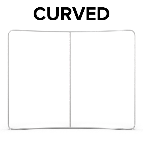 10ft W x 8ft H Curved Frame & Canvas Bag