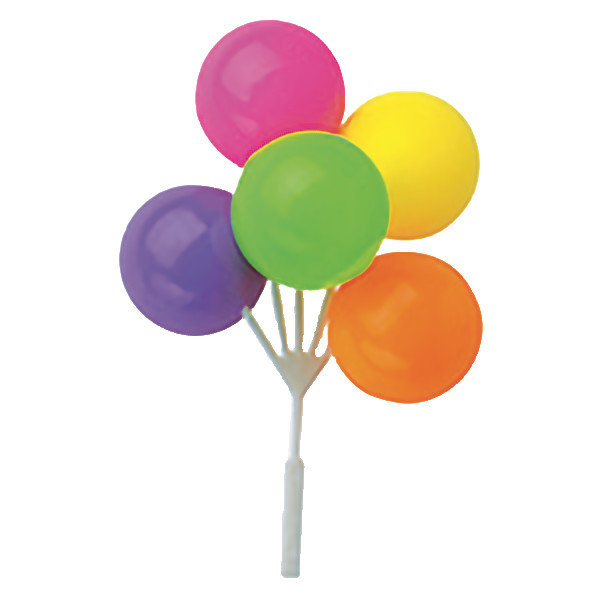 Neon Balloon Cluster DecoPics®