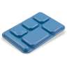 Carlisle, Right-Hand Heavyweight 6-Compartment Melamine Tray 10" x 14", Sandshade