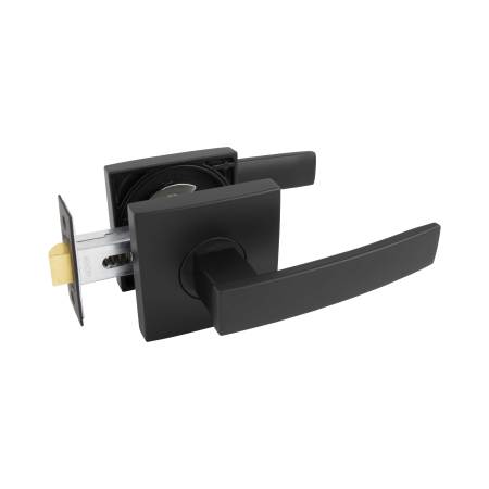 Valor Series Angular Square Rose Passage Lever Set