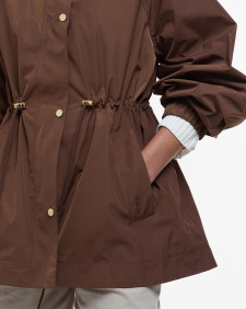 Suri Showerproof Jacket Walnut/Safari Dress Tartan
