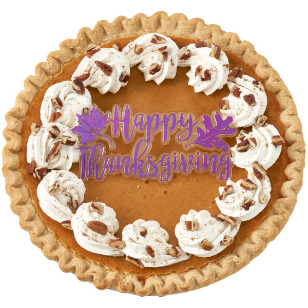 Happy Thanksgiving Foil Layon