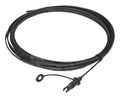 FHD-H01B-0500F -Fiber Patch Cables SC/APC to Unterminated Black Singlemode (G652.D) 152.4 M. L 1