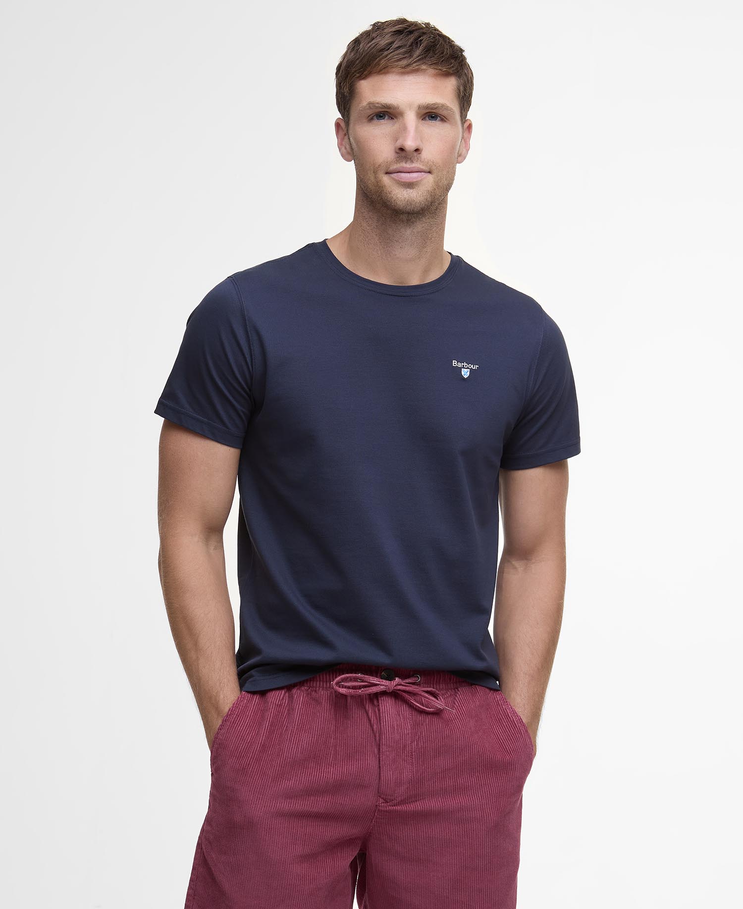 Washed Cord Relaxed Shorts image number 3