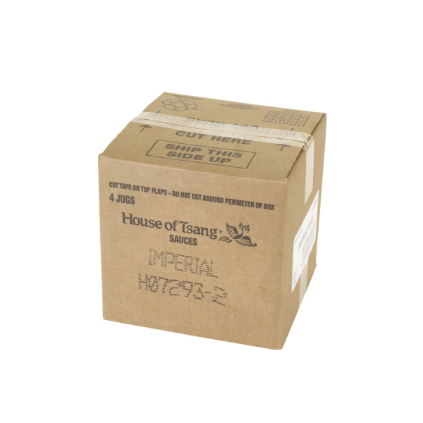 HOUSE OF TSANG(r) Sauce, Imperial, 4/53.6 oz. . C1RA - Front Right Closed Case (Hi Res)