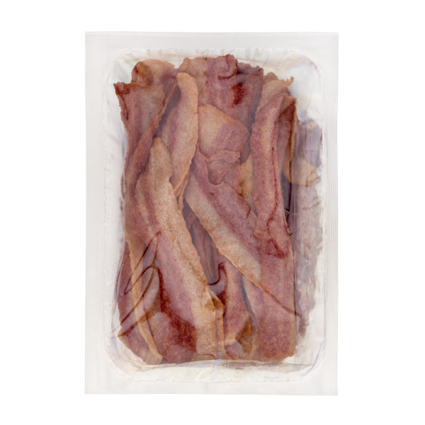 JENNIE-O(r) PERFECT SLICE Premium Turkey Bacon Fully Cooked, 12pc . C1CB - Front Center Inner Pack (Hi Res)