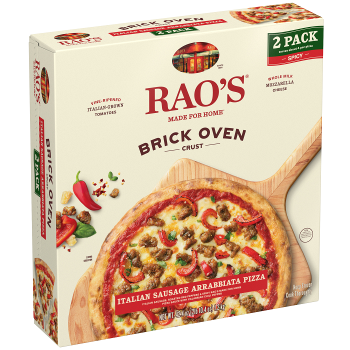 Italian Sausage Arrabbiata Frozen Pizza, 21.2 oz - Left angle Image