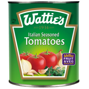 wattie's® italian seasoned tomatoes 2.9kg image