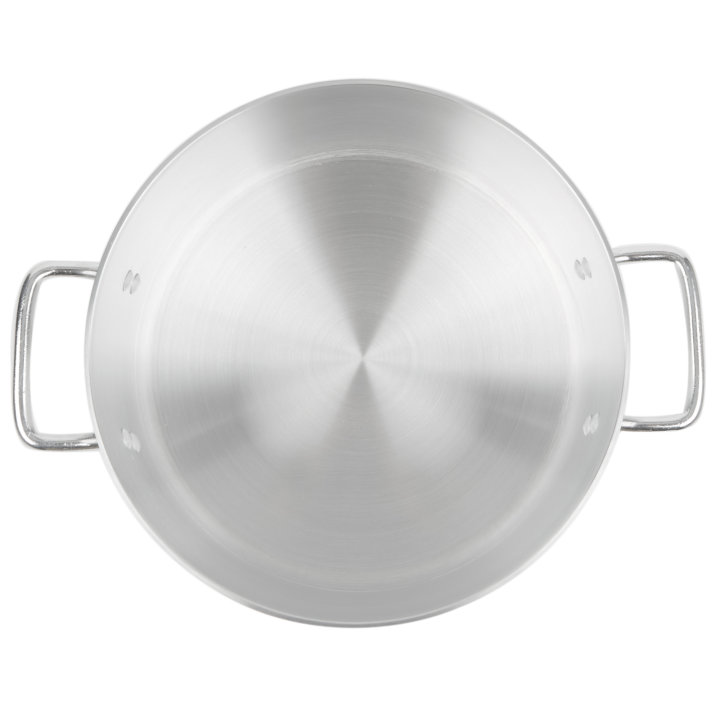 10-quart Arkadia™ aluminum sauce pot in natural finish