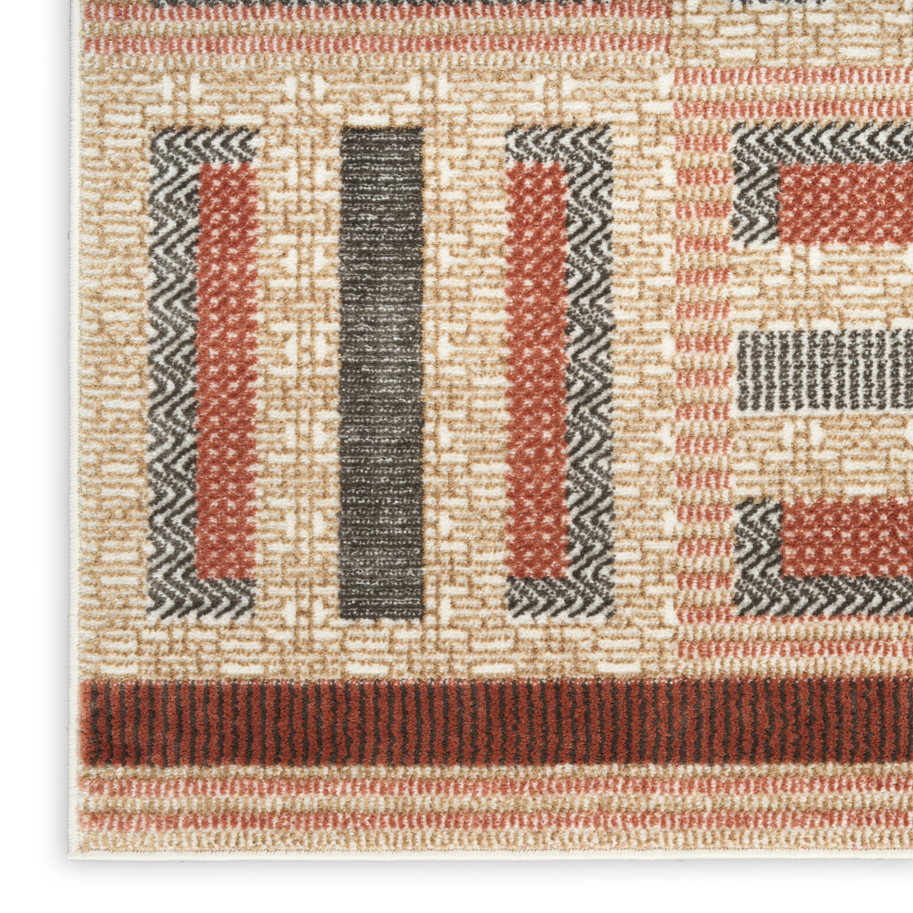 Nourison Nordic 8' x 10' Multicolor Modern Indoor Rug