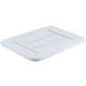 Rubbermaid Commercial, Polyethylene Bus Tub Lid, 22" x 17", Gray