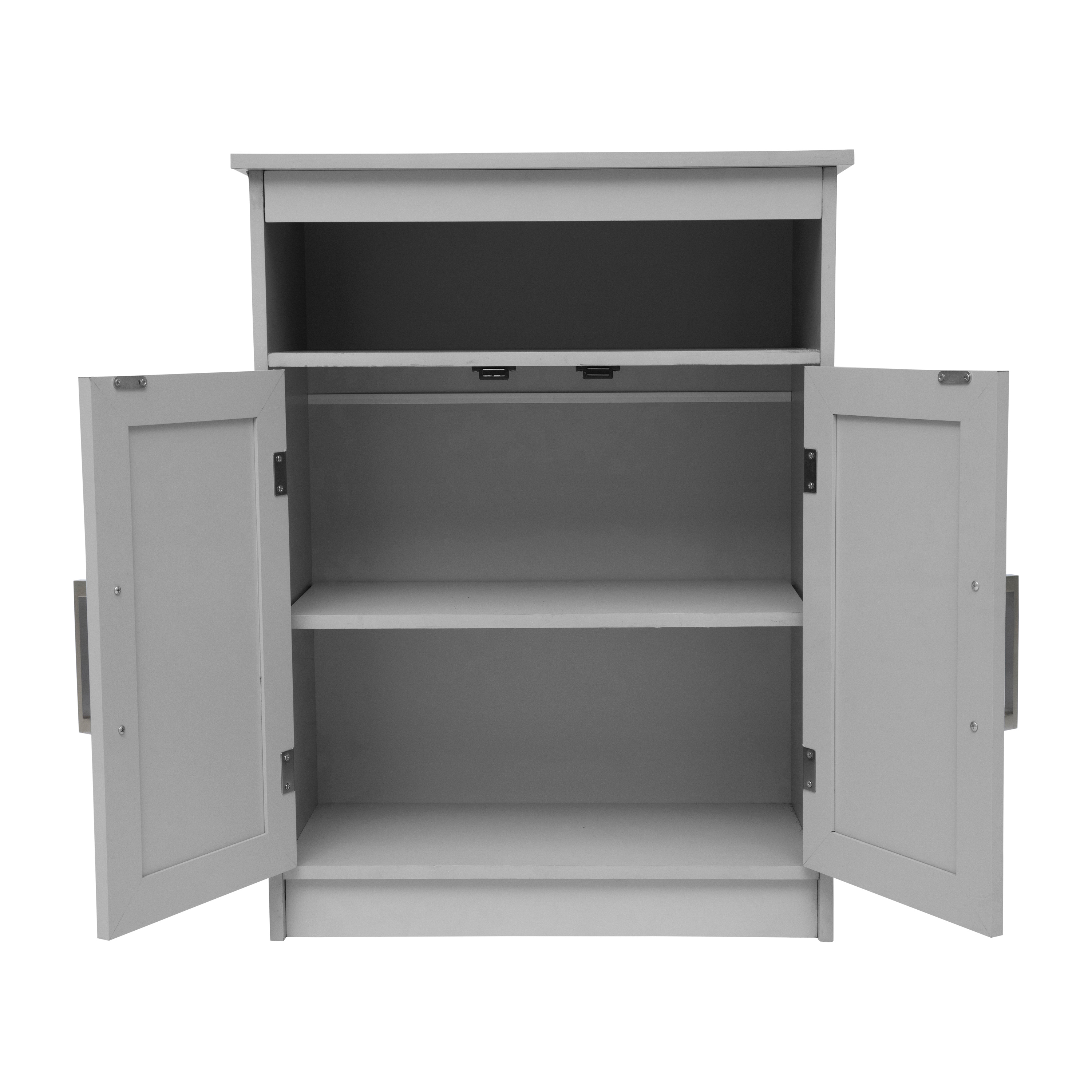Organizador de gabinete de almacenamiento de baño Vesta con estante ajustable en el gabinete, dos... - Imagen 20 de 21