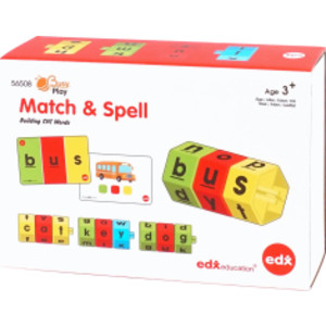 CVC Match and Spell Letter Wheel Activity Set
