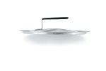 9 3/16-inch Wear-Ever® domed aluminum cover with satin finish and dipped handle