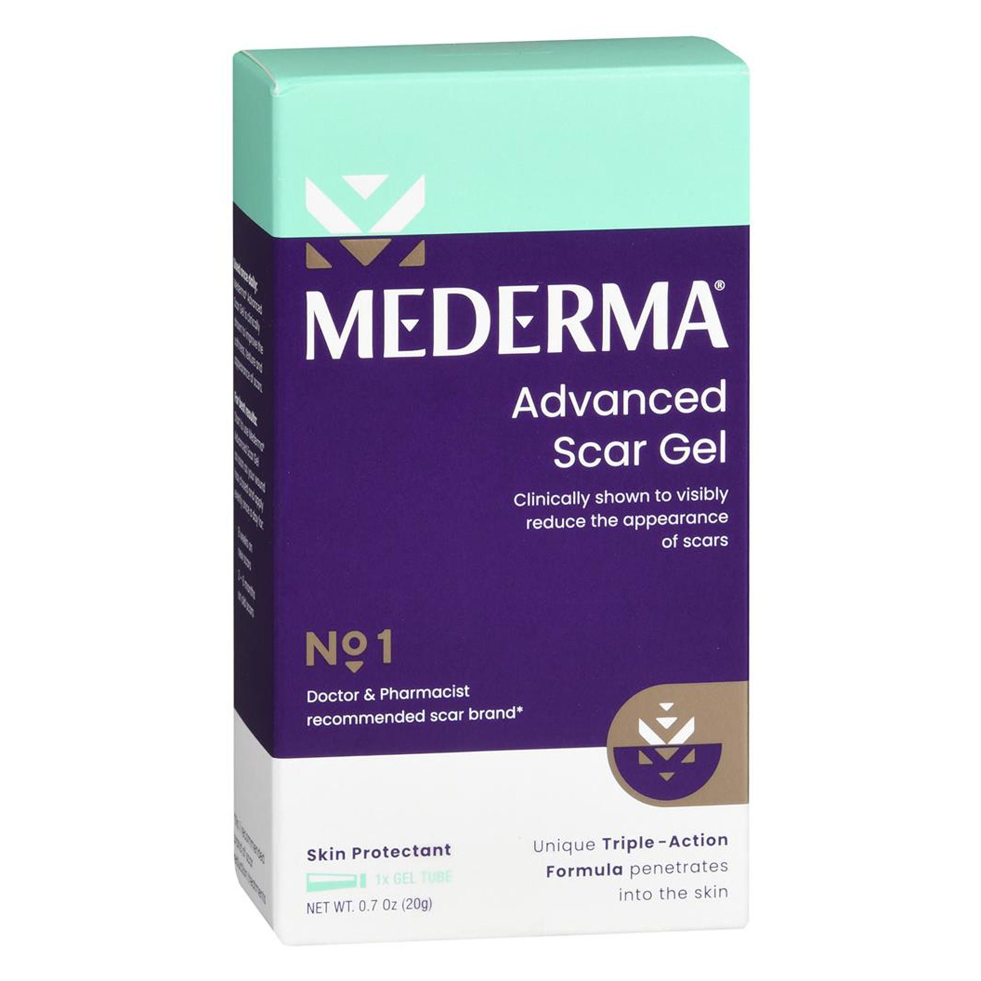 Mederma® Advanced Scar Gel, 0.7-ounce tube
