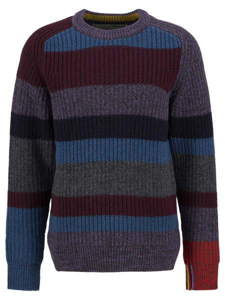 Paul Smith loves Barbour Multi Striped Crew Neck Jumper