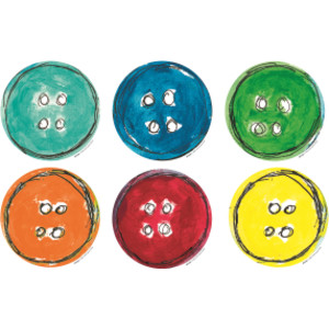 Pete the Cat&reg; Groovy Buttons Accents, Pack of 36