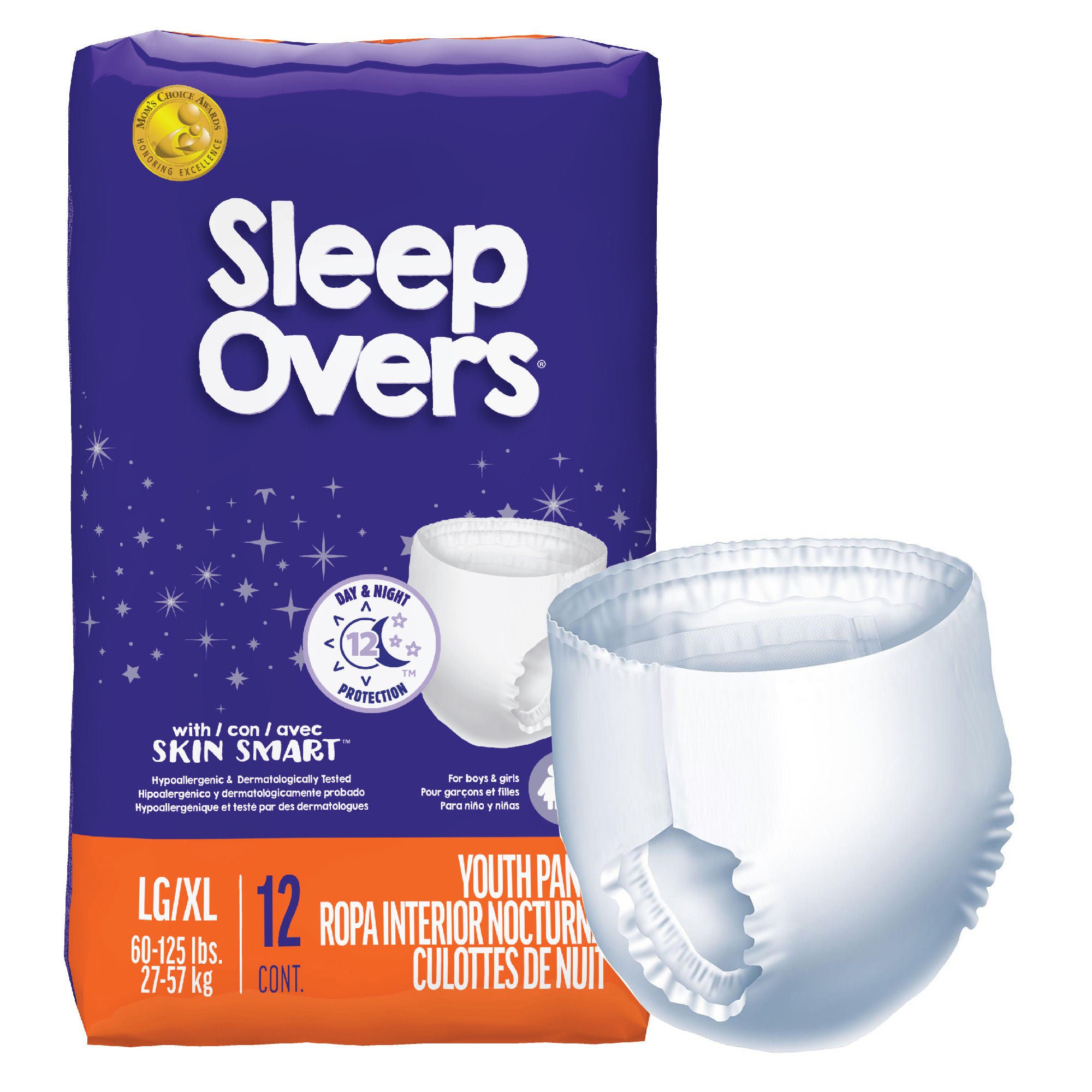 Cuties® Sleep Overs® Absorbent Underwear, Large / Extra Large