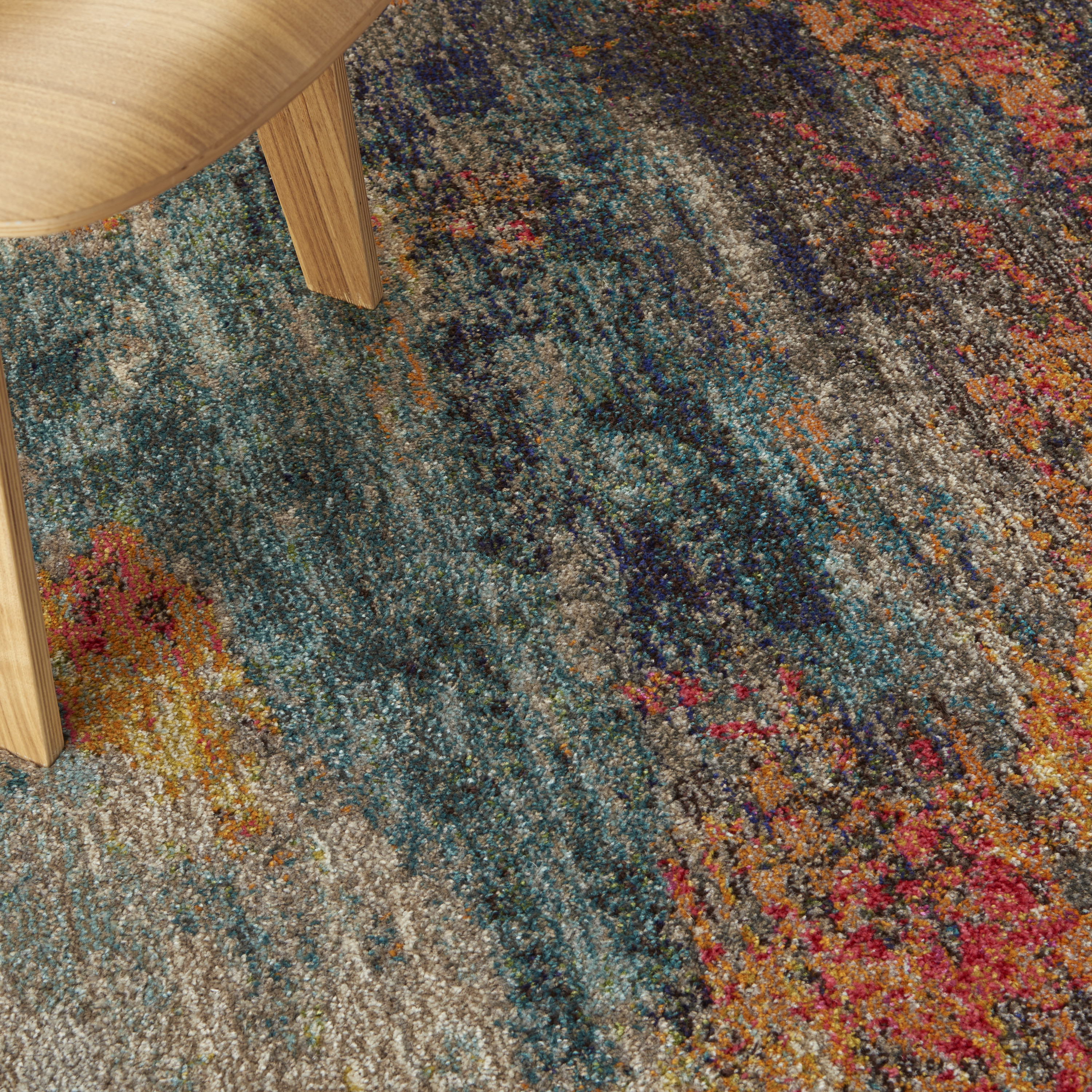 Nourison Celestial 3'11" x 5'11" Multicolor Modern Indoor Rug