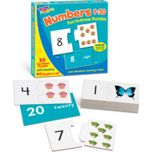 Numbers 1-20 Fun-to-Know&reg; Puzzles