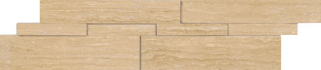 Ledger Panels Siena Avorio 6×24 Cubic Wall Panel Honed
