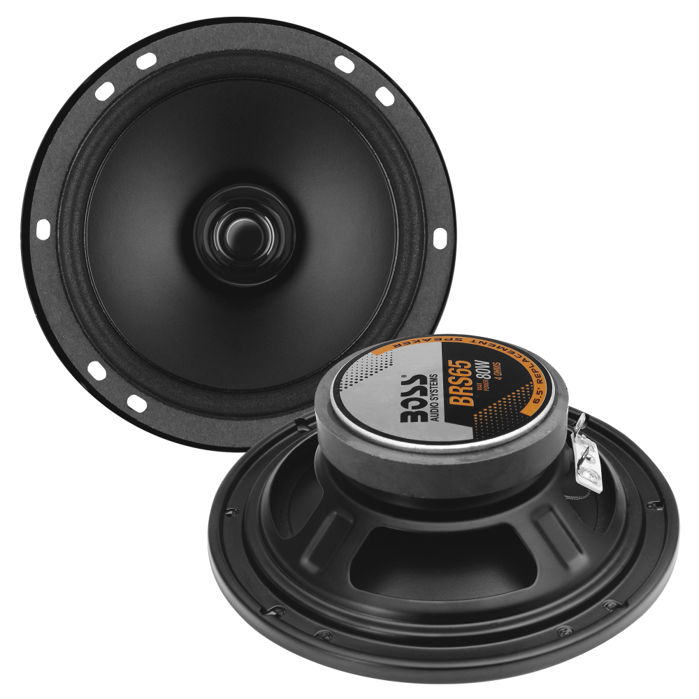 BOSS Audio Systems BRS65 6.5” Replacement Car Speaker, 80 Watts, Full Range - image 2 of 11