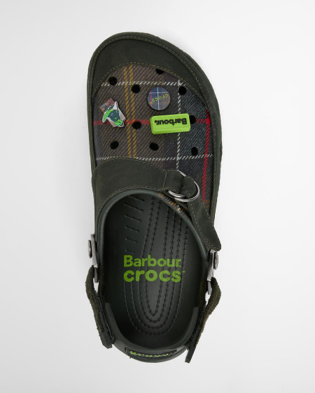 Barbour x Crocs Clogs