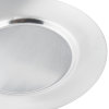 6-inch stainless steel plate with satin finish