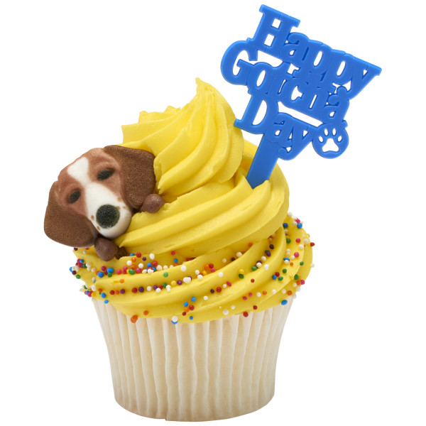 Small Dog Assortment - Red 3 Free Dec-Ons® Decorations