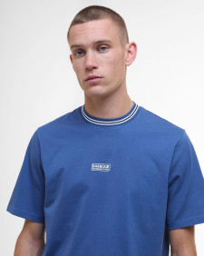 Logo Tipped T-Shirt North Sea Blue