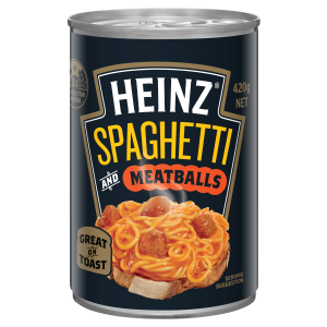  Heinz® Spaghetti and Meatballs 420g 